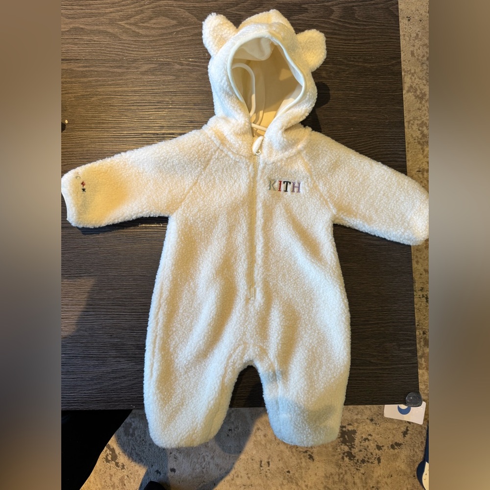 Kith Baby New York to The World Infant Coverall